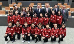 Öztürkler TRT Çocuk Şenliği’nde KKTC’yi temsil edecek Alayköy İlkokulu ekibini kabul etti