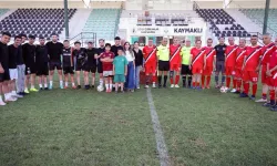 Cumhuriyet Meclisi Futbol Takımı öğrencilerle maç yaptı