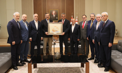 Erhürman, TOBB Başkanı Hisarcıklıoğlu’nu kabul etti