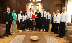 Öztürkler, SSEML heyetini Cumhuriyet Meclisi’nde kabul etti