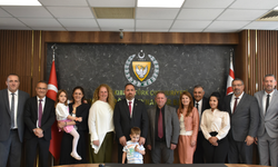 Çavuş, personeli ve Bakanlığa bağlı daire müdürleriyle bir araya geldi