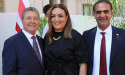 Üstel, UBP Genel Merkezi’nde partililerle bayramlaştı