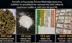 Çatalköy’deyasaklı madde operasyonu: 4 kişi tutuklandı