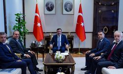 Ataoğlu, Ankara'da Cevdet Yılmaz ile görüştü