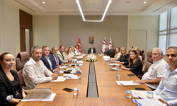 Erhürman, AB nezdinde yapılan PDO ve PGI tescilleri konulu toplantı gerçekleştirdi.