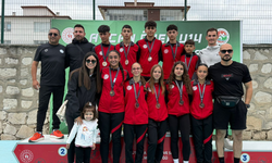 KKTC bayrak takımları Kütahya’da kürsüye çıktı