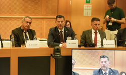Ceyhun Kırok Brüksel'de konuştu
