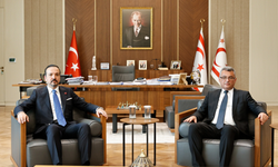 Erhürman, AK Parti Genel Başkan Yardımcısı Kürşad Zorlu'yu kabul etti