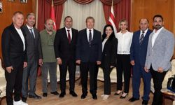KTSYD yönetiminden Başbakan Ünal Üstel’e ziyaret