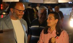 Sadıkoğlu çifti İskele Festivali'nde esnaf ve vatandaşlarla buluştu