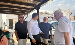 Kırok, Atatürk Büstü çalışmalarını yerinde inceledi