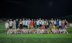 28. Naci Talat Halı Saha Futbol Anı Turnuvası’nda Çocuklar Sahaya Çıktı
