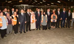 Cevdet Yılmaz, Güzelyurt Soğuk Hava Deposu Entegre Tesisleri'ni inceledi