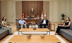 HAKSEN, Cumhurbaşkanı Erhürman’ı ziyaret etti