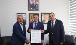 Arıklı, Uluslararası Örgütlerin Yönetimi Kongresi heyetini kabul etti