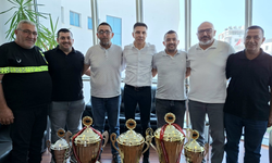 Gönyeli Darts Birliği ve Avcılık Atıcılık Kulübü'nden Başkan Amcaoğlu'na Ziyaret