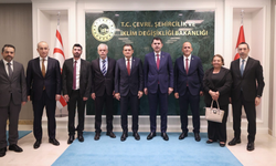 Bakan Oğuz, Ankara'da Bakan Kurum ile dijital tapu sistemini görüştü