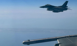 Türk Hava Kuvvetleri, Kıbrıs'ın güneyinde eğitim uçuşu gerçekleştirdi