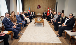 Öztürkler, Azerbaycan heyetini kabul etti:
