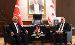 Öztürkler, DSP Genel Başkanı Aksakal'ı kabul etti: "Bizi hiç yalnız bırakmadınız"