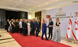 Cumhurbaşkanlığı'nda 20 Temmuz resepsiyonu düzenlendi