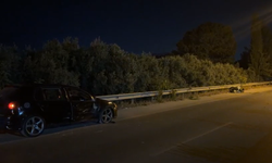 Girne Çevre Yolu'nda motosiklet ile araç çarpıştı: Sürücünün durumu ağır