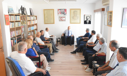 Halkın Partisi'nden Kıbrıs Türk Emekli Subaylar Derneği'ne ziyaret