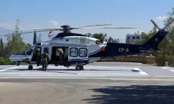 Rum Başkanlık Sarayı'nda helikopter pisti açıldı!
