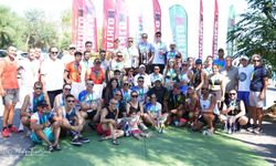 Yedidalga Sprint Triatlonu'nda şampiyonlar Enis Alçıcı ve Ayşa Küçükakça oldu