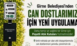 Girne Belediyesi 6 noktaya Evcil Hayvan Atık İstasyonu kurdu