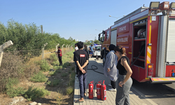 Gazimağusa’da TIR Elektrik Tellerine Takıldı, Yangın Çıktı