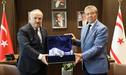 Başbakan Üstel, TC Emniyet Genel Müdürü Ali Fidan’ı kabul etti