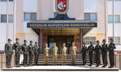 Kıbrıs Türk Barış Kuvvetleri Komutanlığında devir teslim töreni