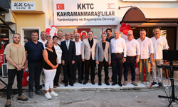 Öztürkler, Kahramanmaraşlılar Derneği Güzelyurt Şubesi’nin açılışına katıldı