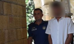 Ercan'da yasaklı madde ile yakalanan zanlı mahkemeye çıkarıldı!