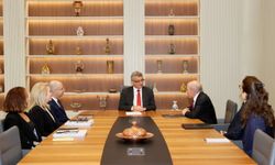 Erhürman, ABD Büyükelçisi John Breslow’u kabul etti