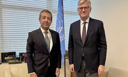 Ertuğruloğlu, BM yetkilileri DiCarlo ve Lacroix ile görüştü