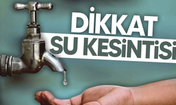 18-22 eylül arasında bazı bölgelerde su kesintisi uygulanacak