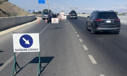 Lefkoşa Kuzey Çevre Yolu’nda yol kapatıldı