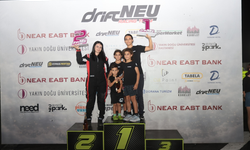 NEU Event Park’ta drift şöleni: 36 araç piste çıktı, 5 bin seyirci izledi