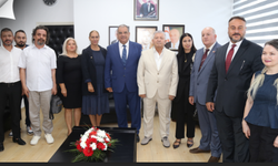 Sucuoğlu, Taekwondo Federasyonu heyetini kabul etti