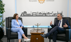 Eskişehir Büyükşehir Belediye Başkanı Ünlüce’den Harmancı’ya ziyaret