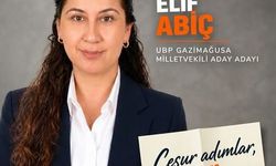 Elif Abiç, UBP Gazimağusa’dan 12 numarayla aday adayı oldu