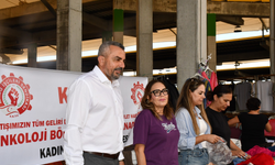 Kamu-İş’in Onkoloji Bölümü’ne destek kermesi tamamlandı