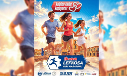 Lefkoşa Yarı Maratonu nedeniyle yollar trafiğe kapatılacak!