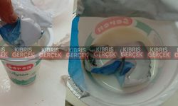 Satın aldığı ayranın içinden başka bir kapak çıktığını iddia etti!