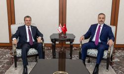 Ünal Üstel, Hakan Fidan ile görüştü: İki devletli çözüm mesajı