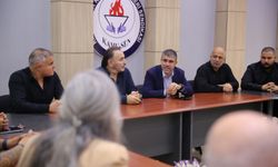UBP adayı Aktunç, Kamu-Sen ve Thalassemia Derneği’ni ziyaret etti