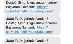 Çalışma ve Sosyal Güvenlik Bakanlığı'ndan Vatandaşlara Uyarı “3000 TL Değerinde Pandemi Desteği” İle Gelen Mesaja İtibar Etmeyin