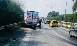 Haspolat Yakınlarında Trafik Kazası 1 kişi Yaralandı